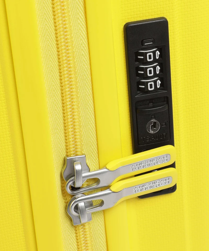 American Tourister Rejoy Maleta con 4 ruedas electric yellow