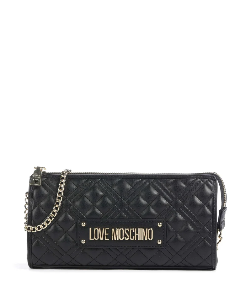 Love Moschino Quilted Bolso de hombro nero