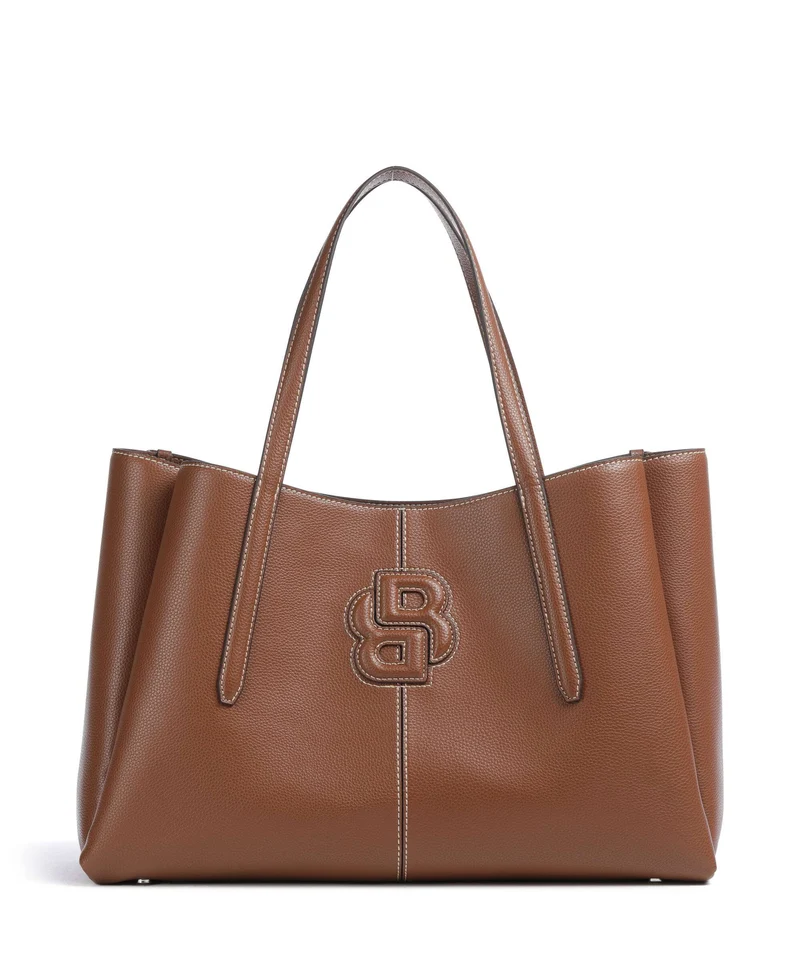 BOSS Anett Bolsa shopping medium brown