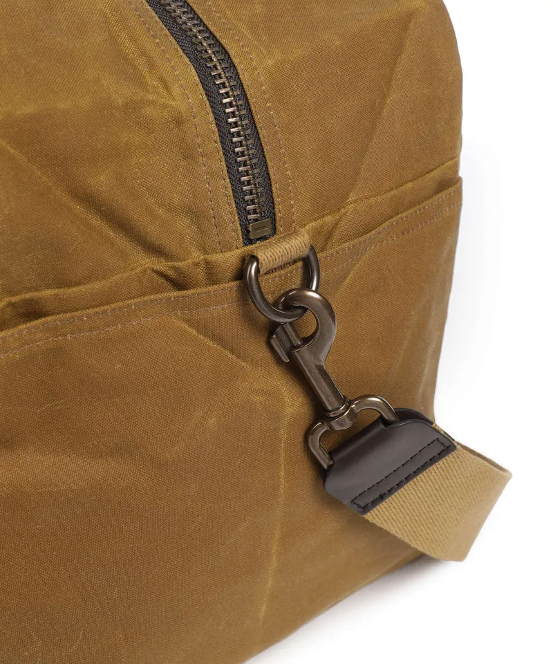 Filson Oil Finish Tin Cloth Bolsa de fin de semana dark tan