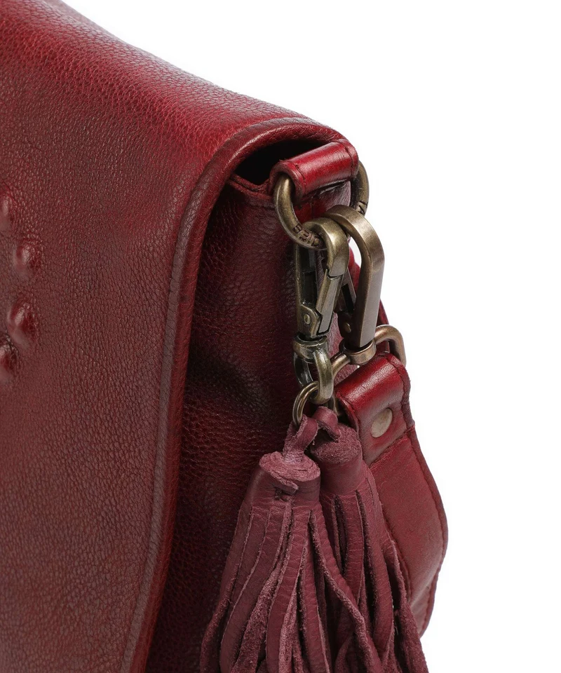 Taschendieb Wien Herzoggasse 4 Bandolera red burgundy