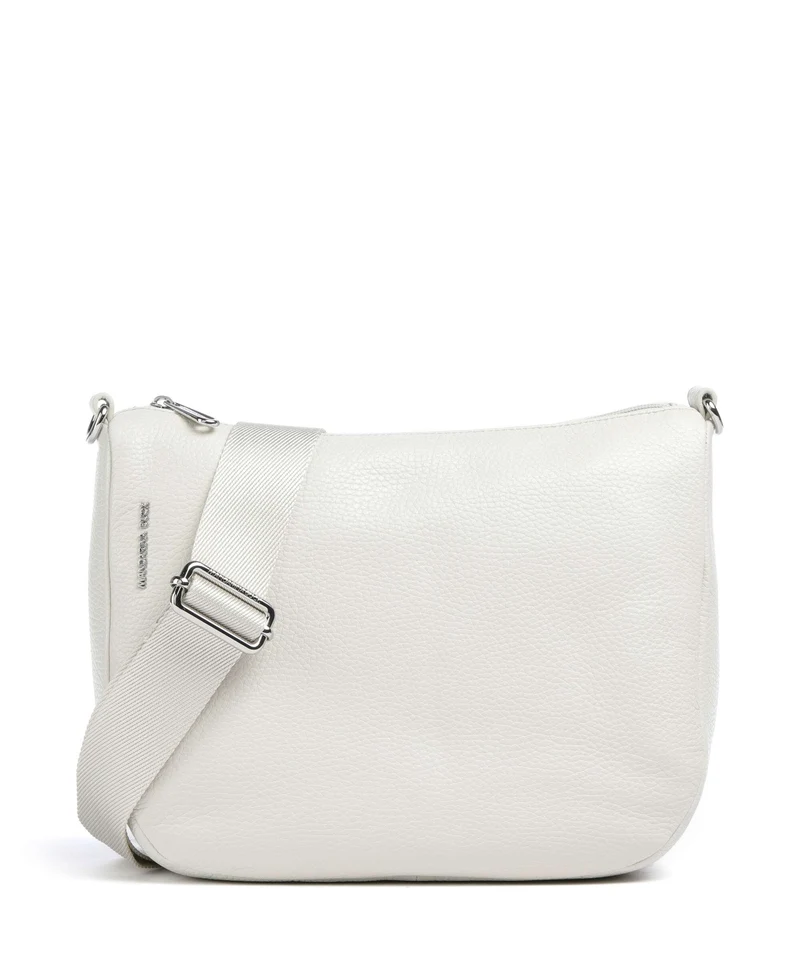 Mandarina Duck Mellow Leather Bandolera cashmere