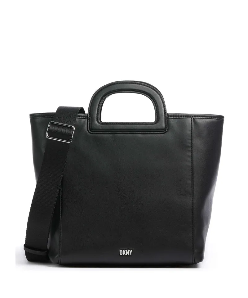 DKNY Drew Bandolera black/silver