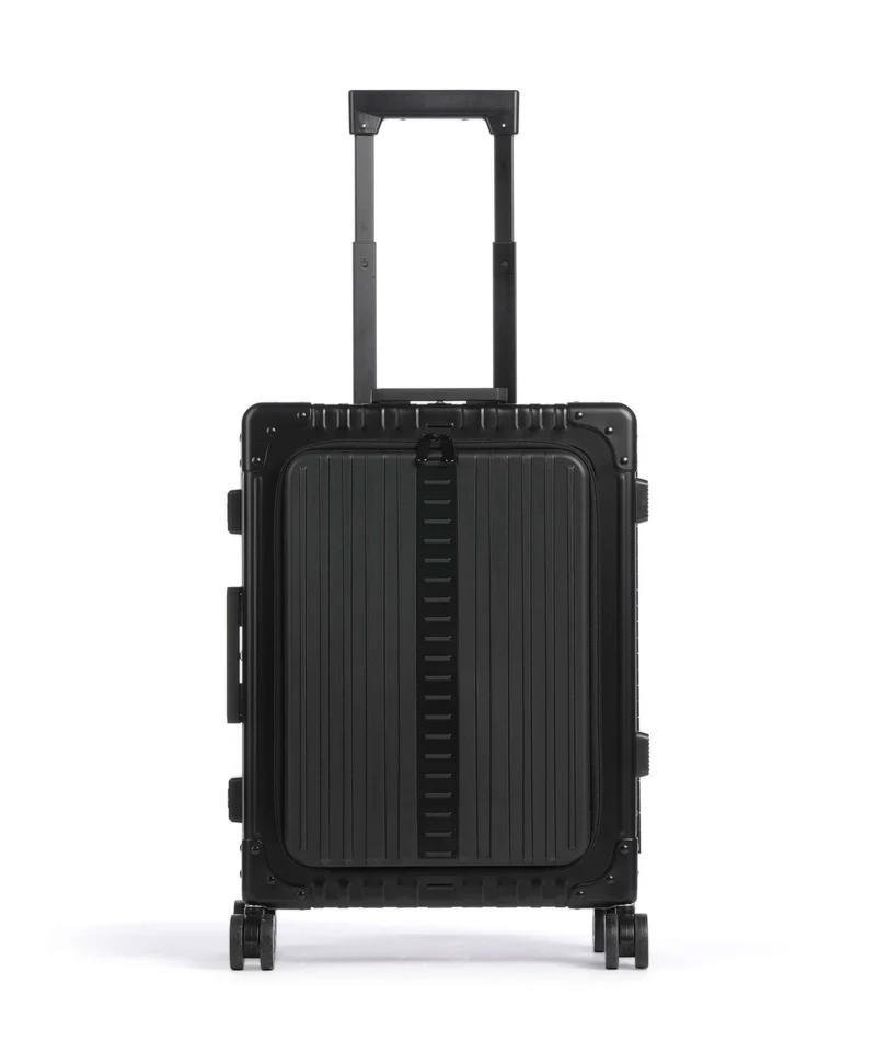 Aleon Classic 21 International front flap Maleta con 4 ruedas onyx