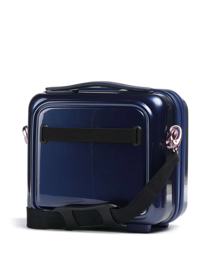 Mandarina Duck Logoduck+ Metal Maletin de maquillaje blue indigo