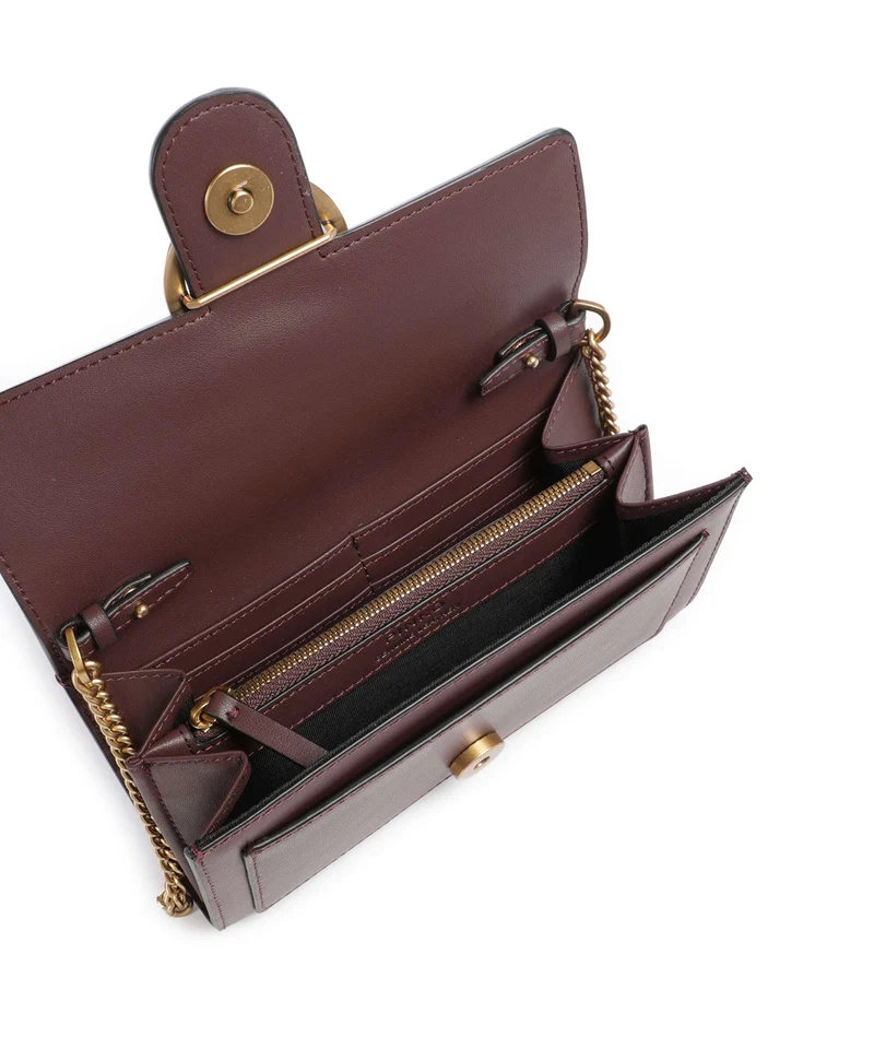 Pinko Love One Monedero cioccolato amaro/antique gold