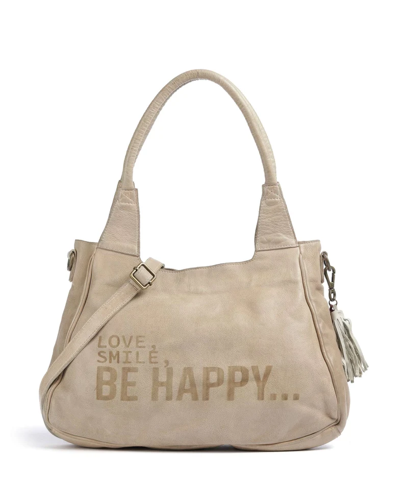 Taschendieb Wien Glücksbrücke 3 Bolso de hombro cream