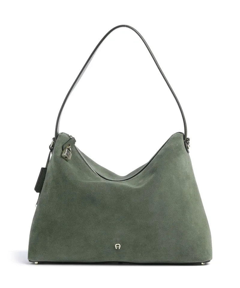 Aigner Delia L Bolso de hobo dark olive