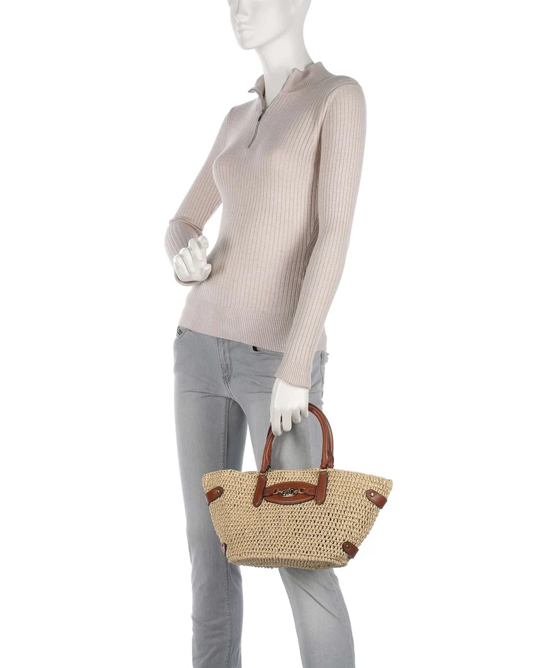 Lauren Ralph Lauren Daphney 20 Straw Bolso de mano natural/lauren tan