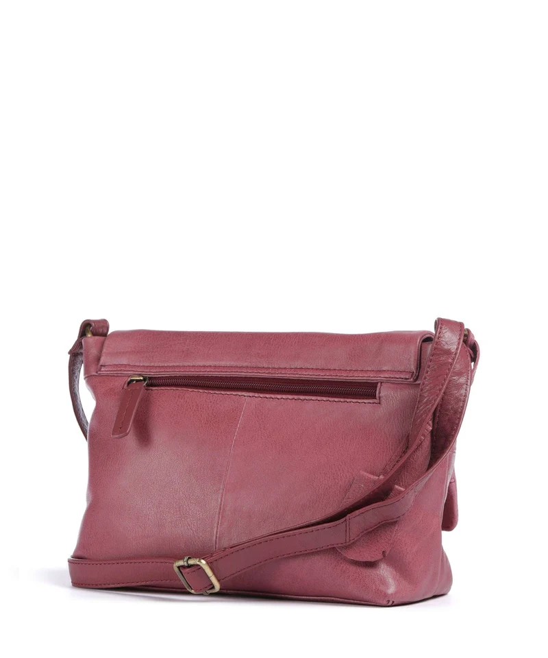 Burkely Natural Norah Bandolera poppy pink