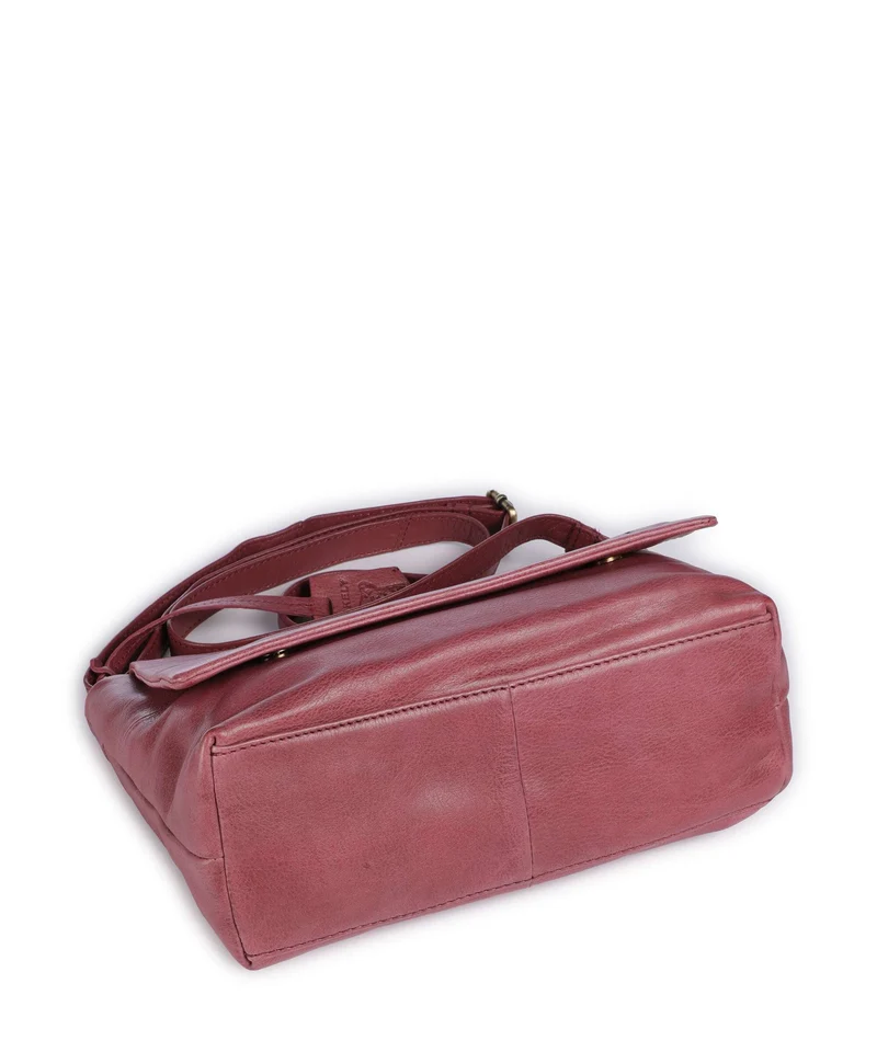 Burkely Natural Norah Bandolera poppy pink