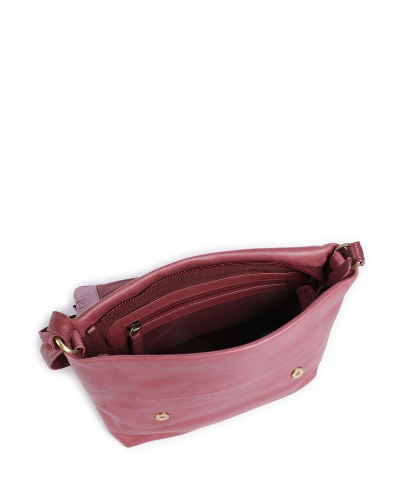 Burkely Natural Norah Bandolera poppy pink