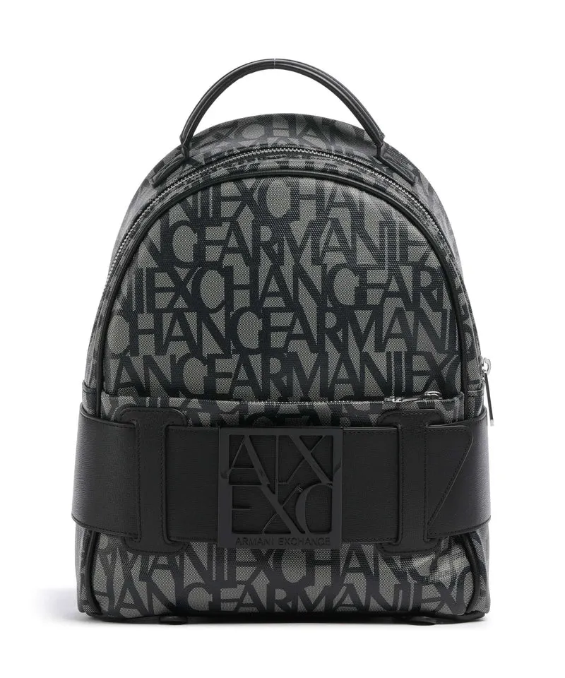 Armani Exchange Susy Mochila beige/navy stripes