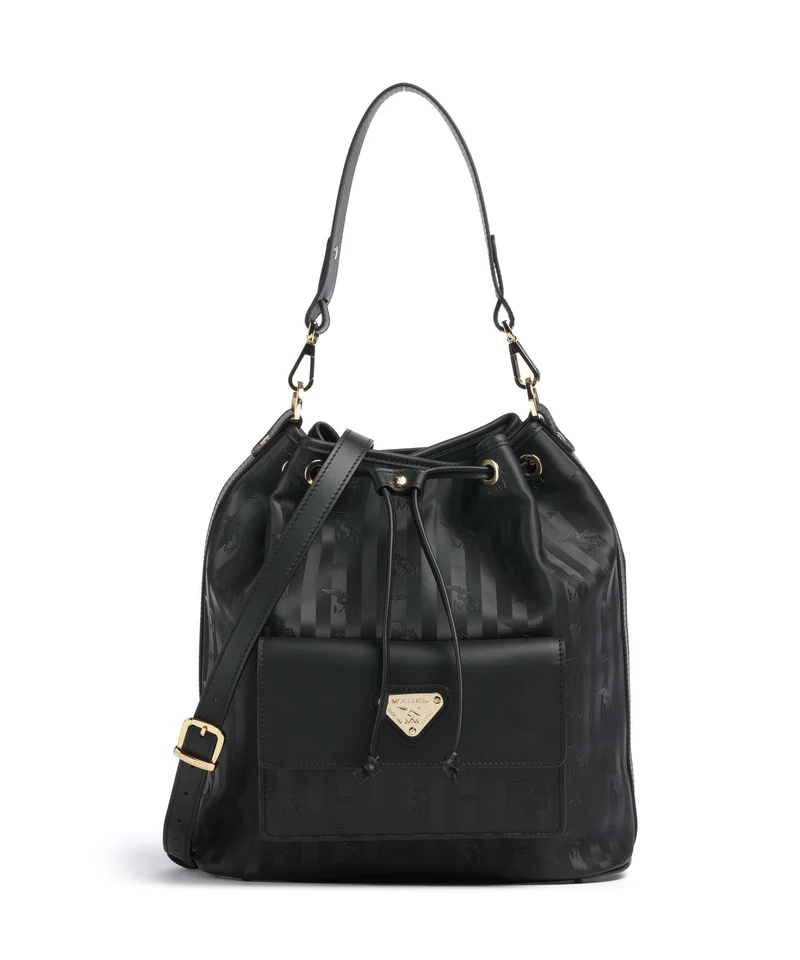 Maison Mollerus Vinerus Nyon Bucket bolso de mano classic schwarz