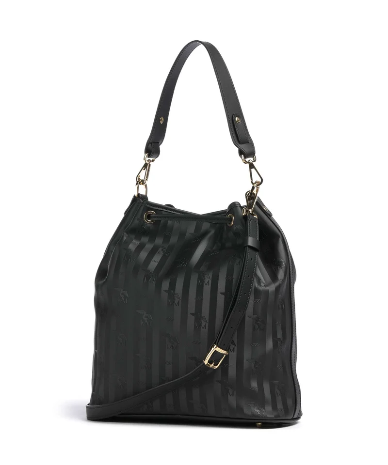 Maison Mollerus Vinerus Nyon Bucket bolso de mano classic schwarz