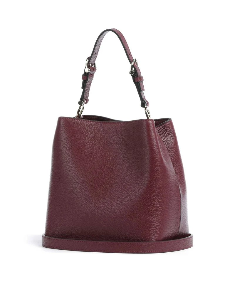 Aigner Delia S Bucket bolso de mano burgundy