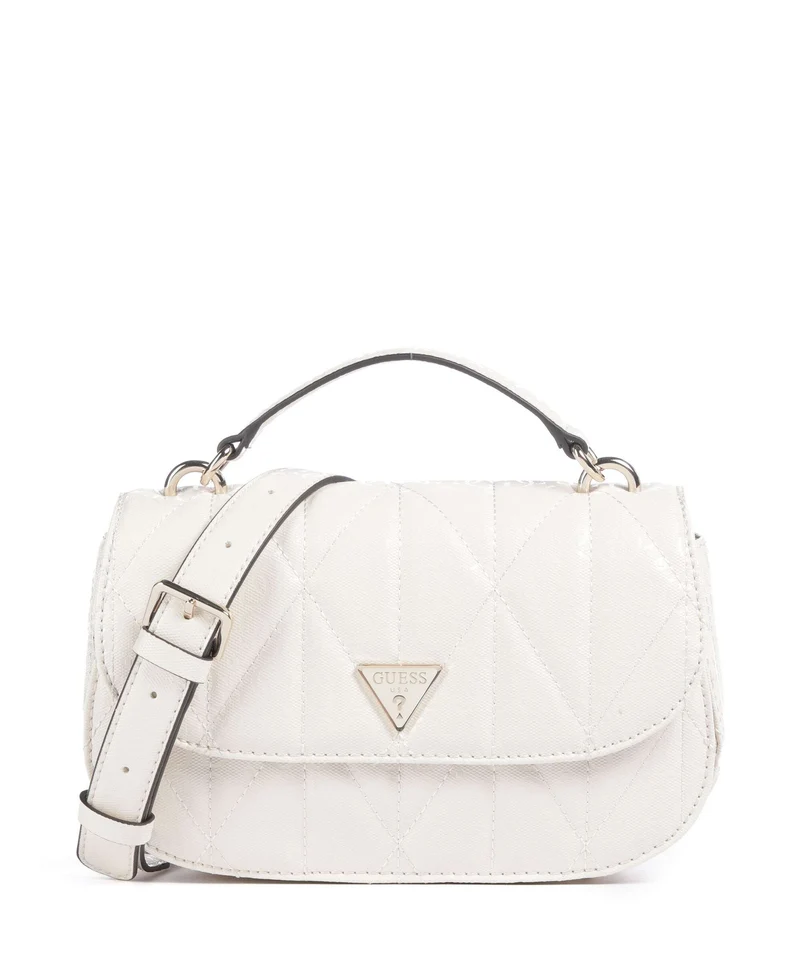 Guess Aldina G-Shine Bandolera offwhite