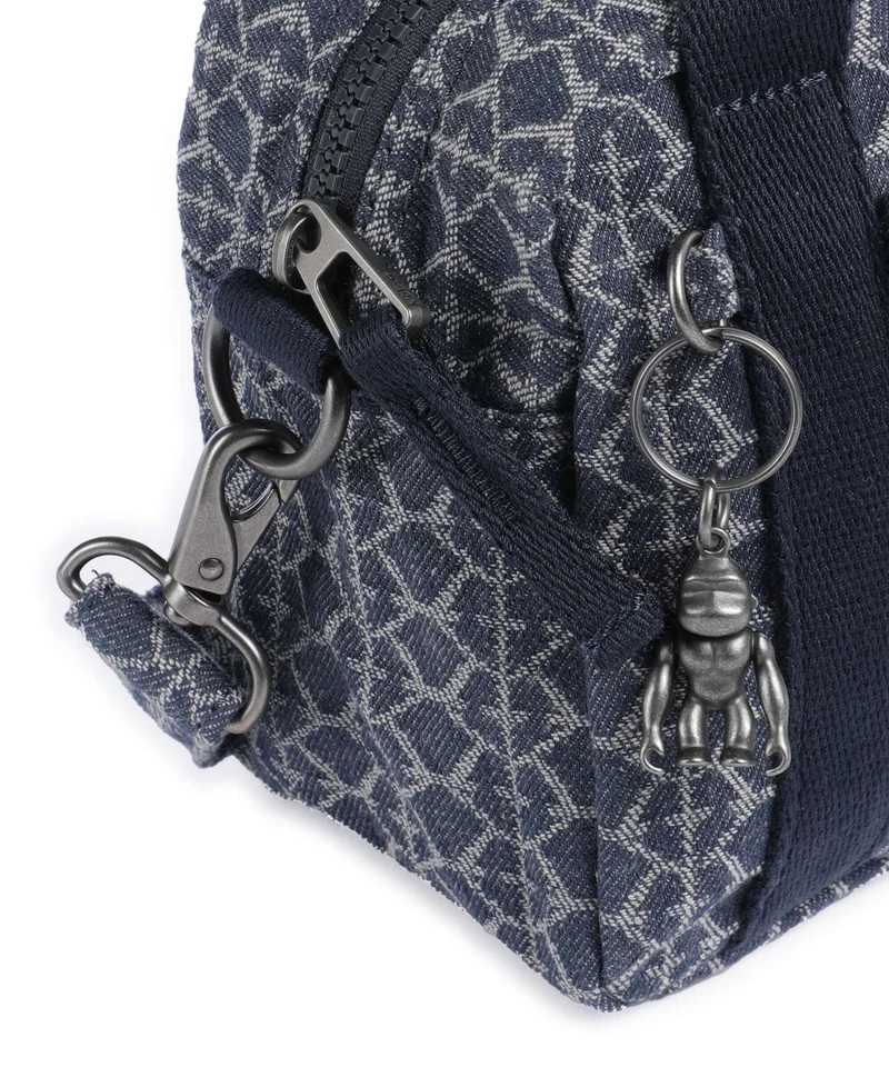 Kipling Denim Love Kazia Bolso de mano signature denim