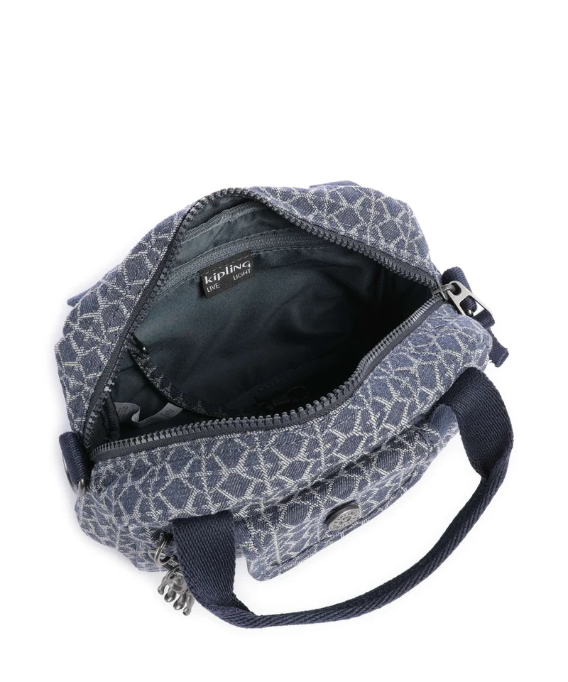 Kipling Denim Love Kazia Bolso de mano signature denim