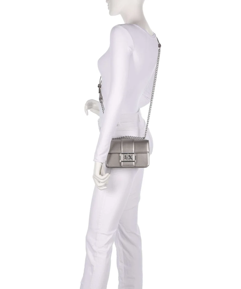 Armani Exchange Wonder S Bolso de hombro gunmetal