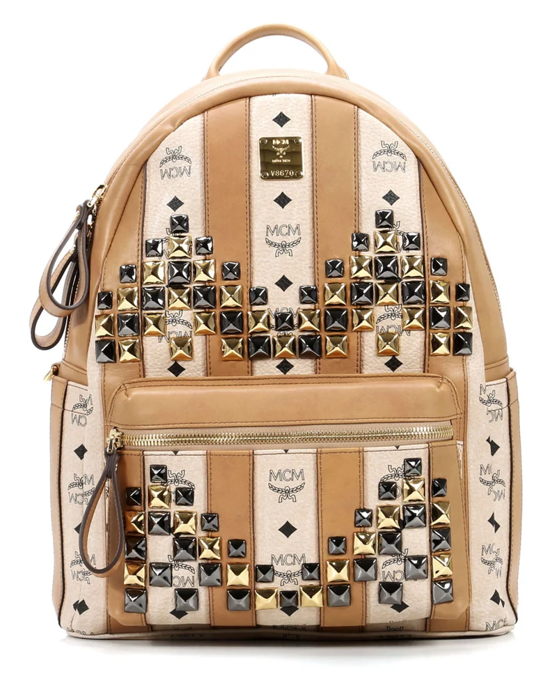MCM Mochila beige