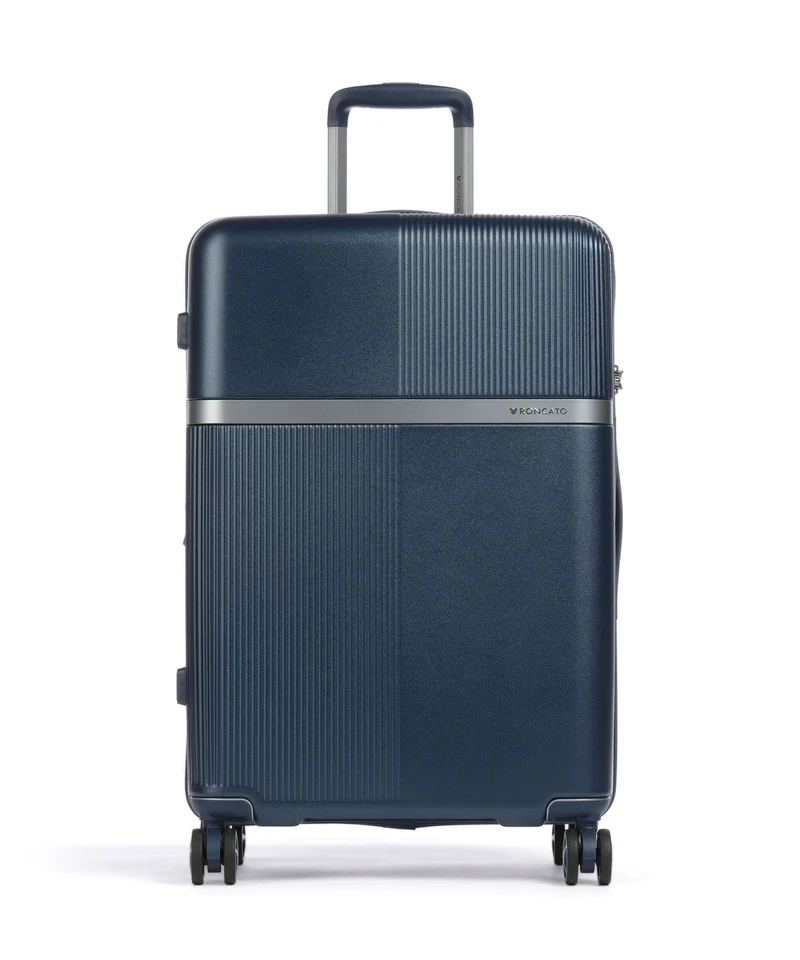 Roncato Airglam Maleta con 4 ruedas blu notte