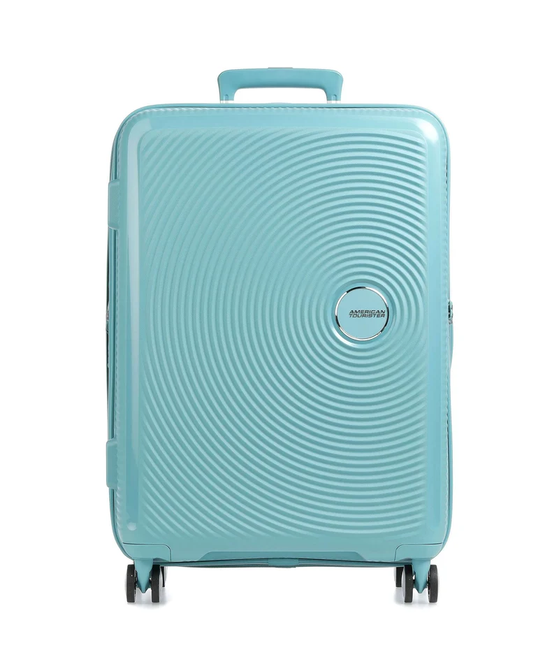 American Tourister Soundbox Maleta con 4 ruedas turquoise tonic