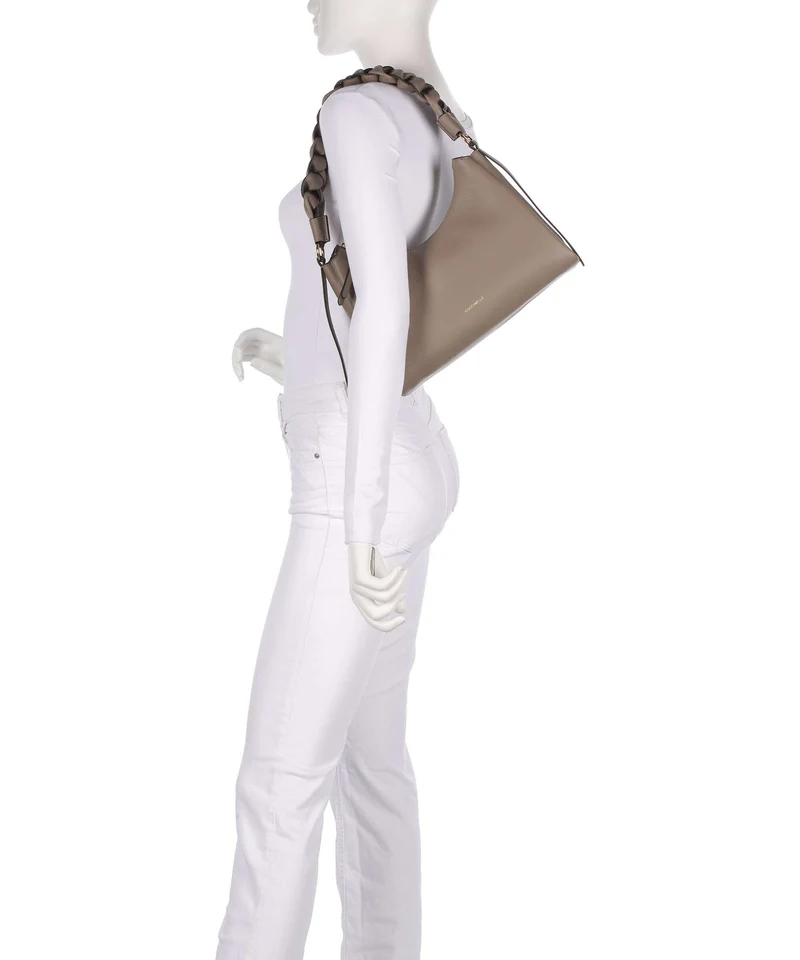 Coccinelle Boheme Grana Double Bolso de hombro warm taupe/rosette