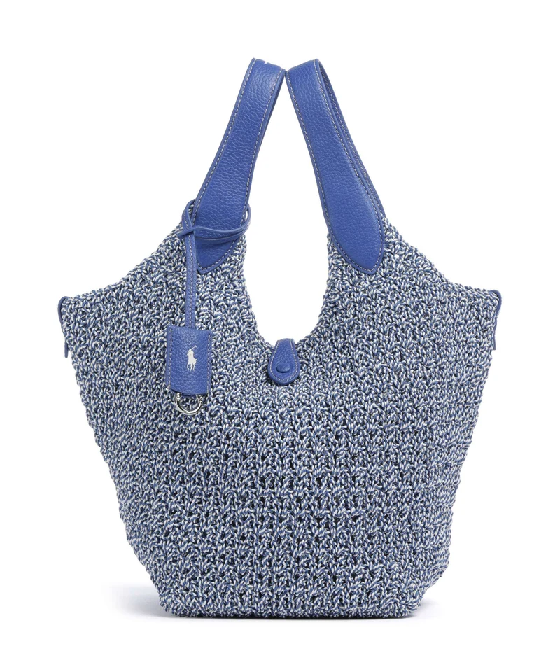 Polo Ralph Lauren Play Medium Bolso de mano bright blue/optic white