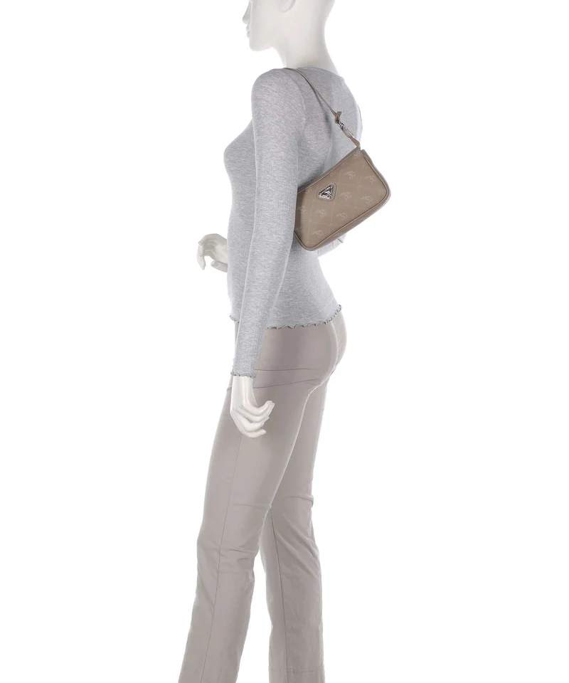 Maison Mollerus Pecarus Missy Bolso de hombro taupe/rosé/silber