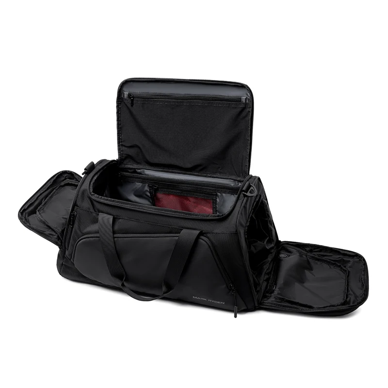 Worksman II – Upgraded Large-Capacity Gym & Travel Duffle with Wide-Open Design and Shoe Compartment
