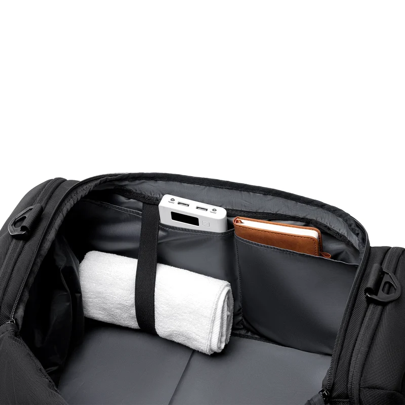 Worksman II – Upgraded Large-Capacity Gym & Travel Duffle with Wide-Open Design and Shoe Compartment