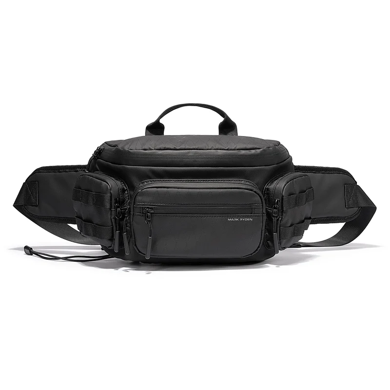 Aegis: Fully Enclosed Waterproof Crossbody Bag with Multi-pocket Storage for Explorers