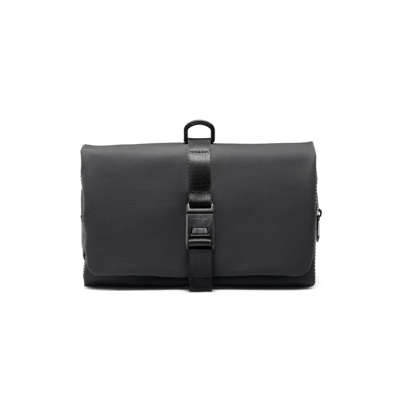 MagiClip: Wet-Dry Separate Toiletry Bag with Toothbrush Holder For Daily