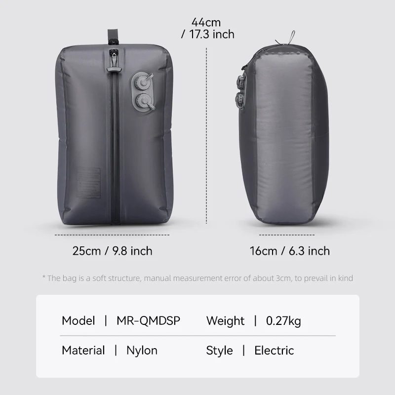 VacSpace Pro: Self-compressing Ziplock Bags Designed for Easy Organization of Clothing