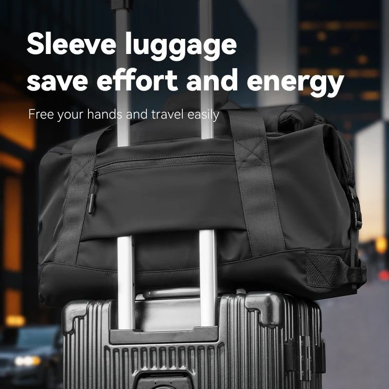 NomadFlex: 3-in-1 Waterproof Gym Bag for Those Seeking fitness
