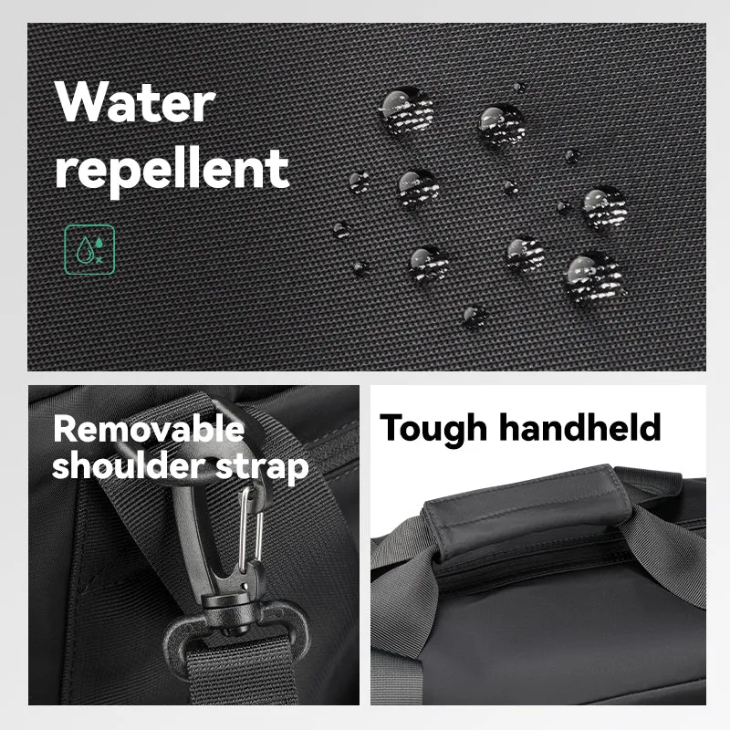 NomadFlex: 3-in-1 Waterproof Gym Bag for Those Seeking fitness