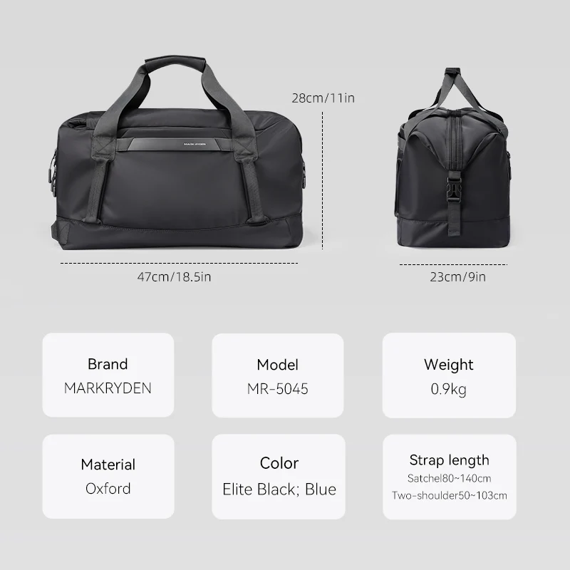 NomadFlex: 3-in-1 Waterproof Gym Bag for Those Seeking fitness
