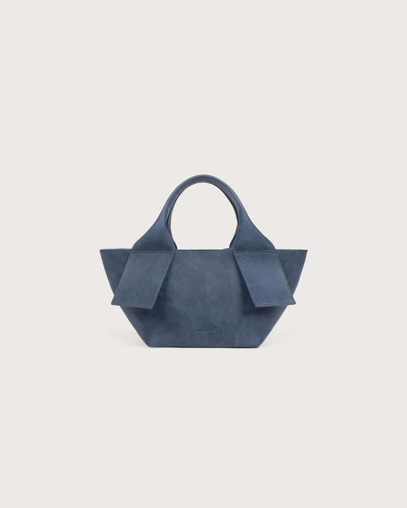 Bolso mini blue piel Pepo