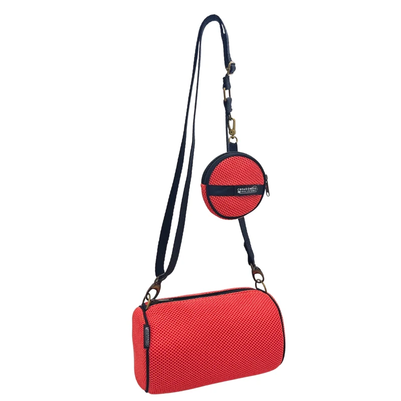 Bolso con Monedero Salmón