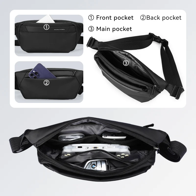 EasePack Sling: Your Daily Leather Crossbody Bag for Travel and Everyday Comfort