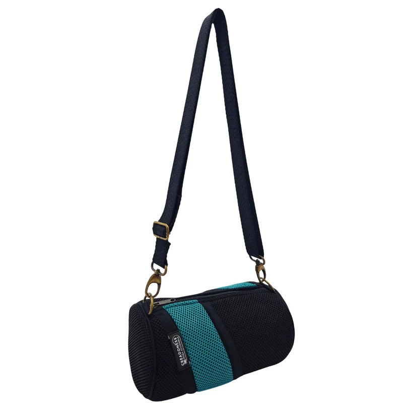 Bolso Básico Negro-Verde