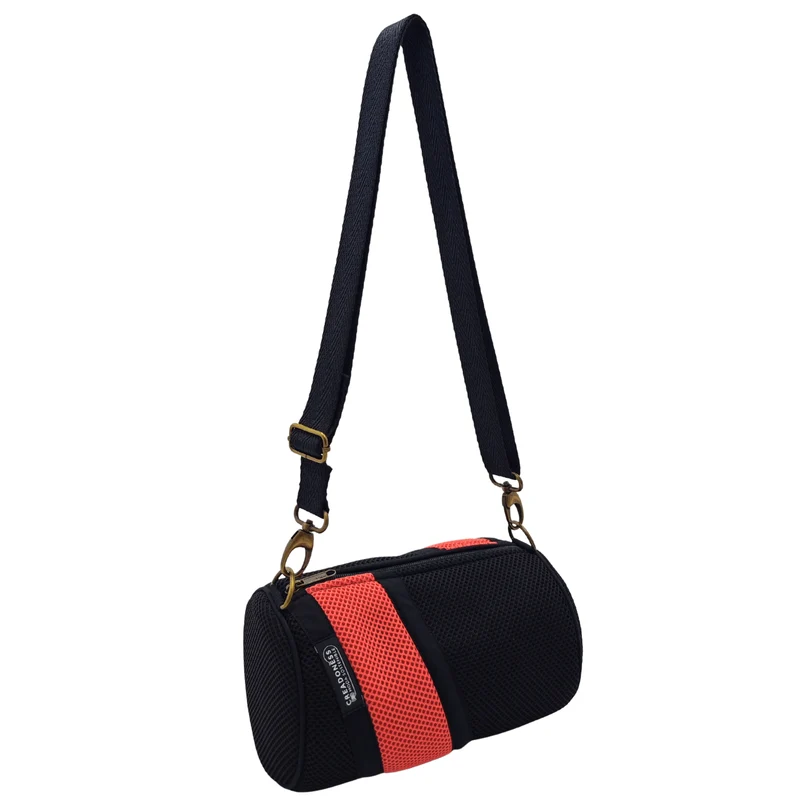 Bolso Básico Negro-Salmón