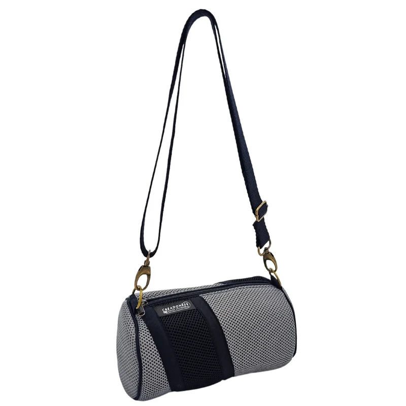 Bolso Básico Gris-Negro