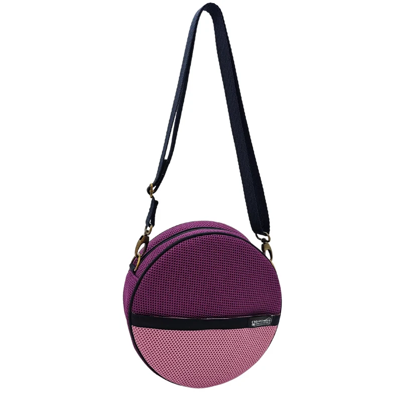Bolso Circular Violeta-Rosa
