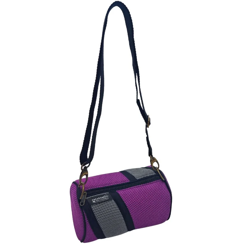 Bolso Básico Violeta-Gris
