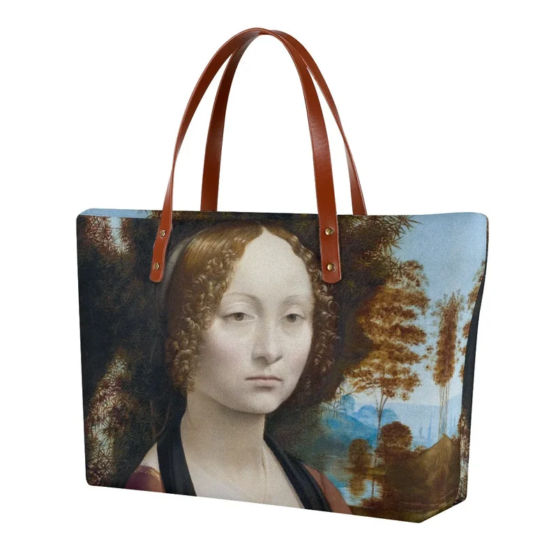 Leonardo da Vinci's Ginevra de' Benci Tote Bag