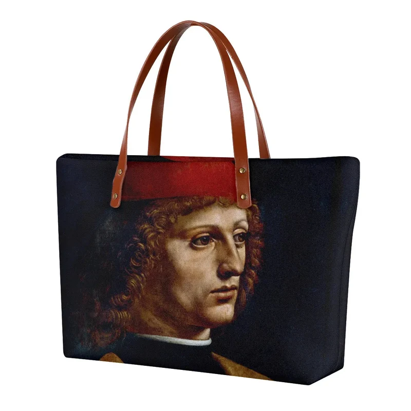 Leonardo da Vinci's The Portrait of a Musician Tote Bag