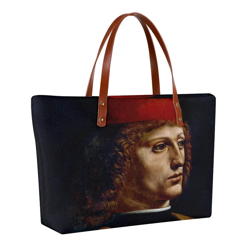 Leonardo da Vinci's The Portrait of a Musician Tote Bag