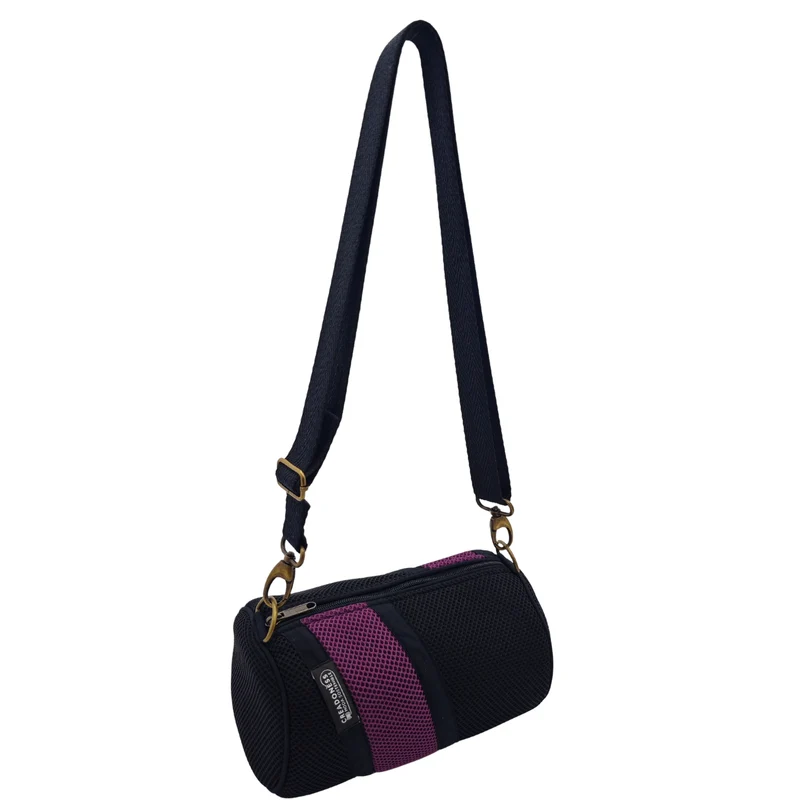 Bolso Básico Negro-Violeta